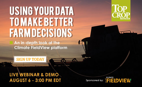 Live Webinar:<br />
Using your data to make better farm decisions